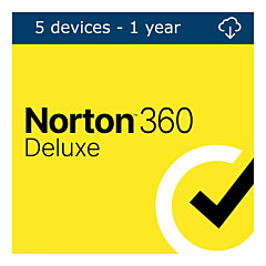 Norton 360 Deluxe 2025 (5-devices 1-year)
