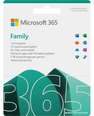 Microsoft 365 Family - Subscription